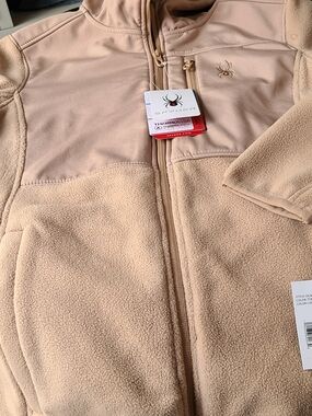 Spyder Women's ThermoWarm Fleece Jacket - Sandstone Medium